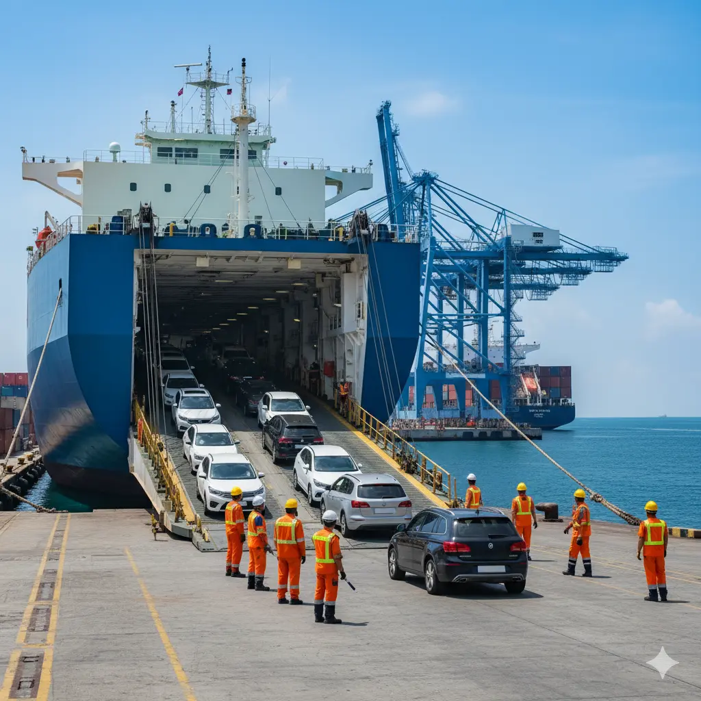 Collection from the Port